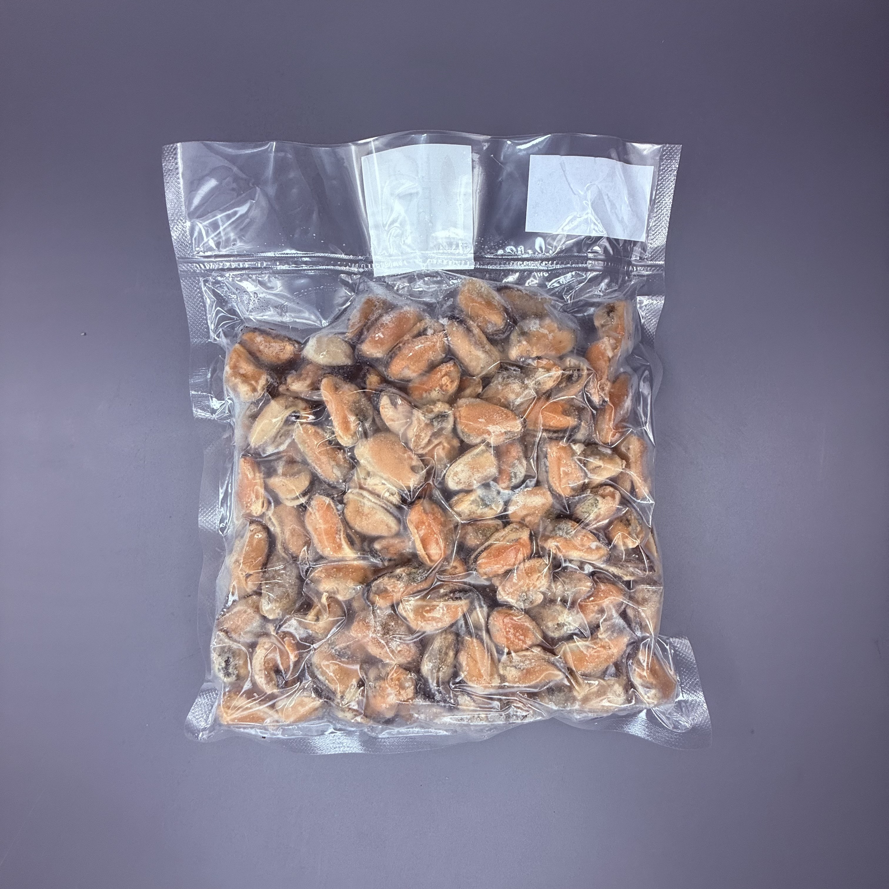 Мясо мидий 300-500, варено-мороженое, 500г