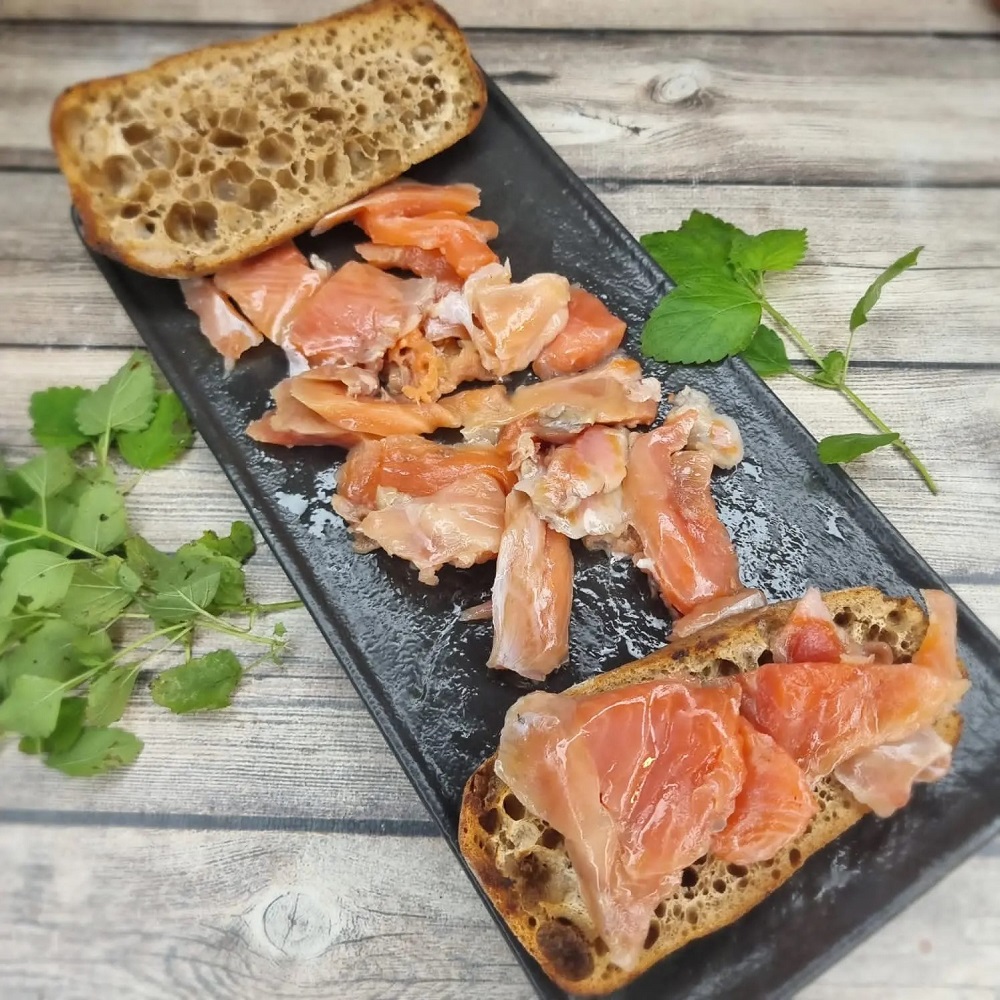 Пивной набор из форели "HOT FISH" слабосоленый, замороженый, 200г