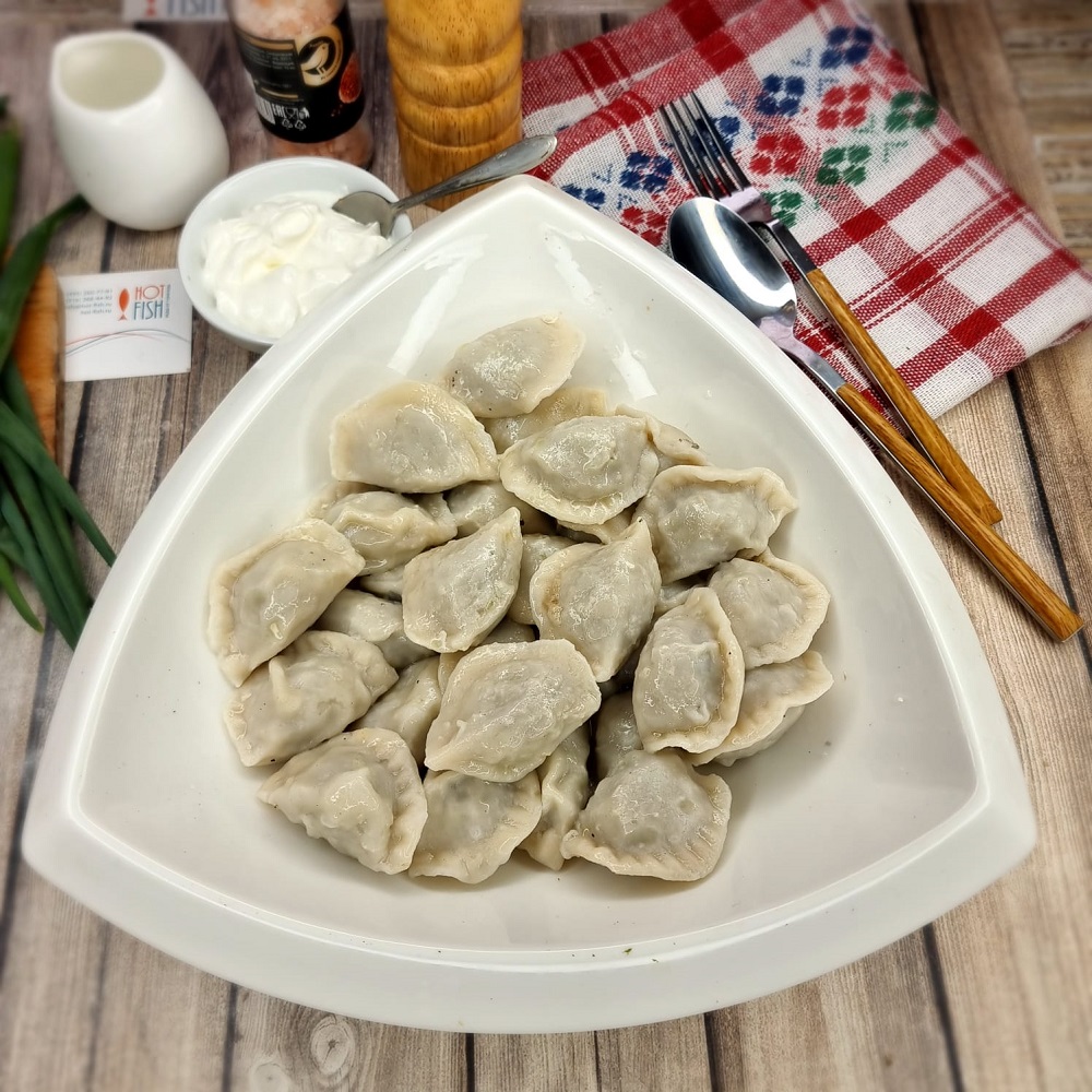 пельмени готовые с кальмаром