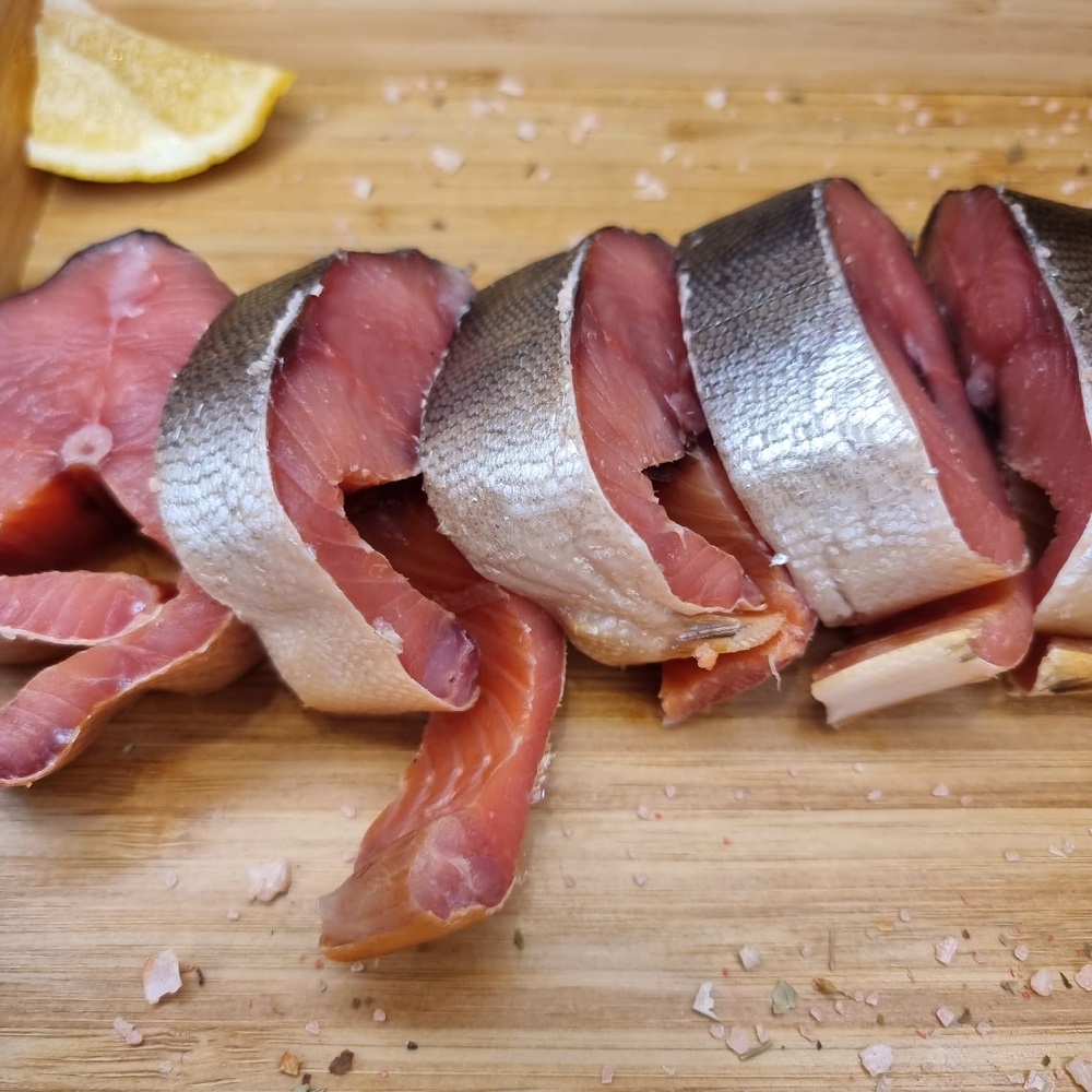 горбуша кусочки хол.копчения