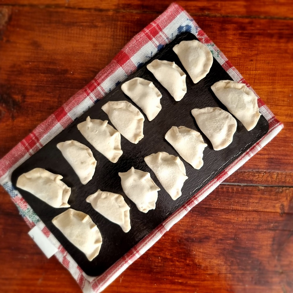 вареники с  картоф.и грибами