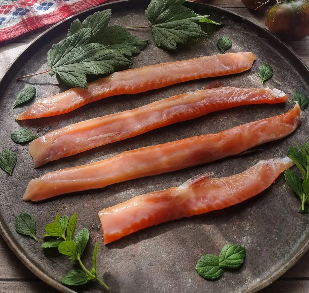 брюшки форели