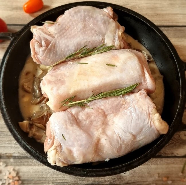 Рулеты куриные натуральные с грибами,~ 500г Можга