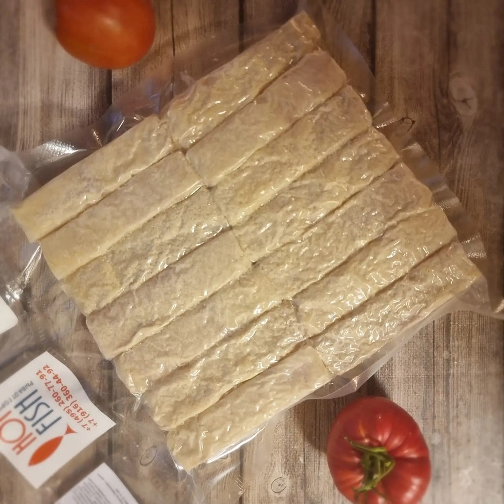 Рыбные палочки из минтая в панировке, замороженные, 500