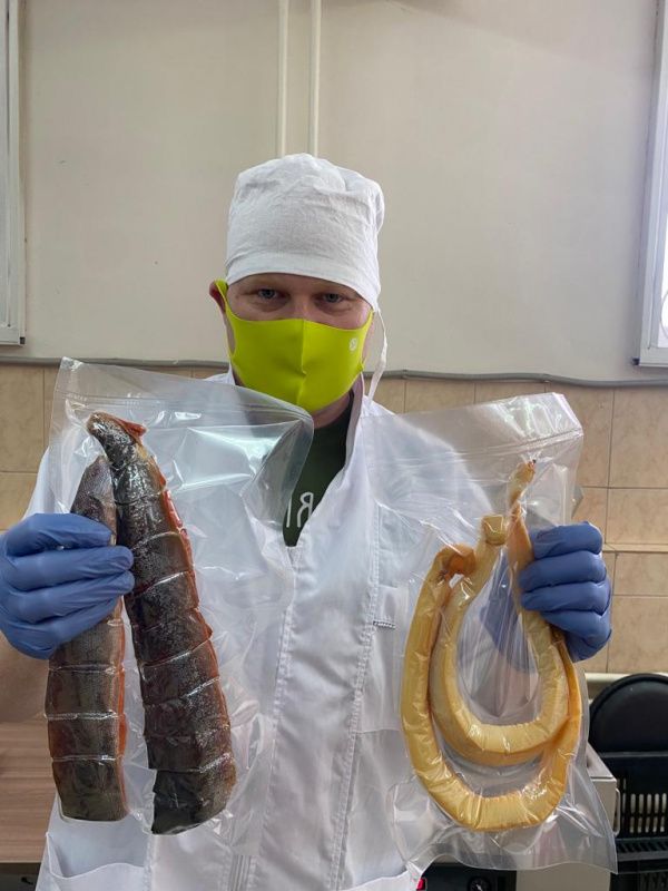 Кальмары горячего копчения. Юкола горбуши холодного копчения