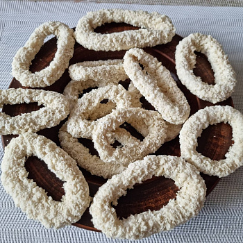 Кольца кальмара в панировке, замороженные, FOOD TEAM, 1кг