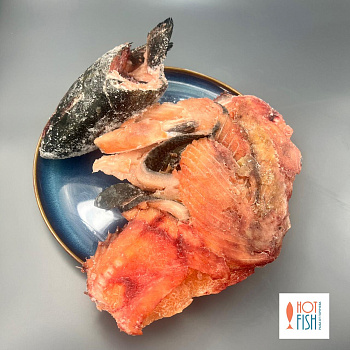 Суповой набор для Ухи из семги  "HOT FISH" (голова / хребет)  ~1кг