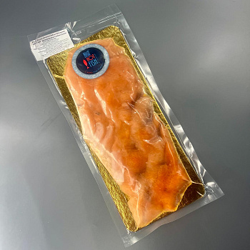 Филе слайсы Семги слабосоленые HOT FISH, 200г