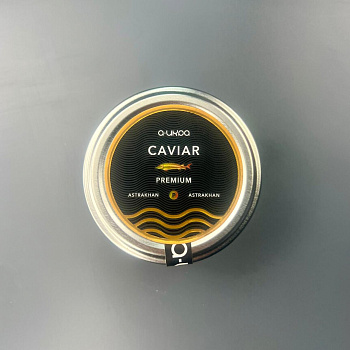 Икра осетровых рыб зернистая (осетр) PREMIUM, 50г