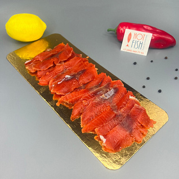 Филе слайсы нерки с/с  "HOT FISH", 200г