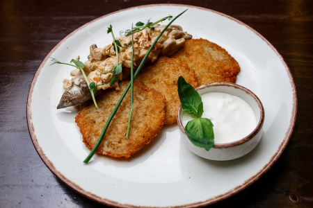 оладьи картоф