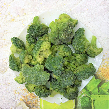 Капуста брокколи, быстрозамороженная, 1кг