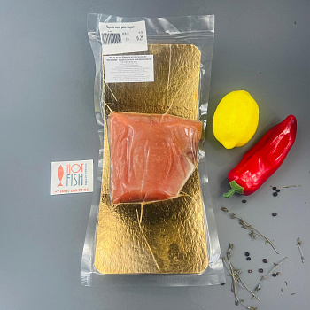 Филе кеты "Монако" HOT FISH на коже с/с, кусок (~300г)