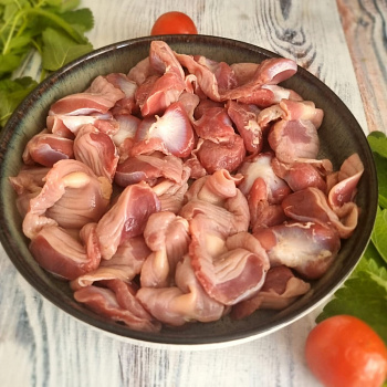 Желудки куриные, свежемороженные, 500г