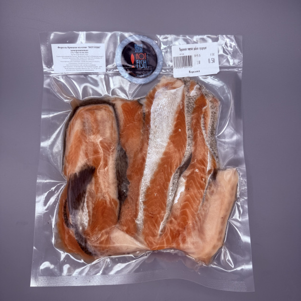 Брюшки форели свежемороженые HOT FISH, 500г