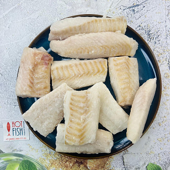 Треска, филе спинки без кожи, (~ 0,8 кг)