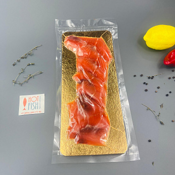 Филе слайсы форели слабосоленые  HOT FISH, 100г