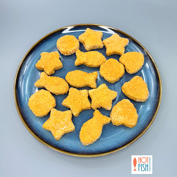 Бургеры фигурные рыбные, VICI, ~500г