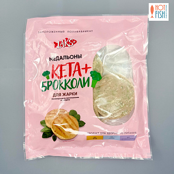 Медальоны из кеты с брокколи, FOOD TEAM, 300г