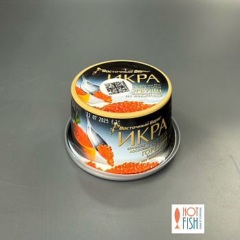 Икра лососевая зернистая горбуши замороженная, 125 г "Восточный Берег"