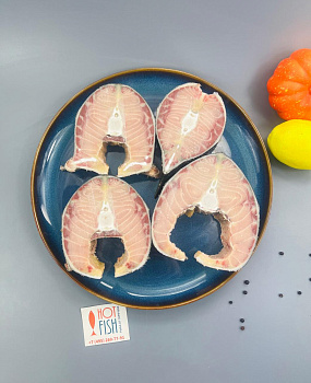 Осетр Астраханский HOT FISH, стейк мороженый, (600г,) в/у