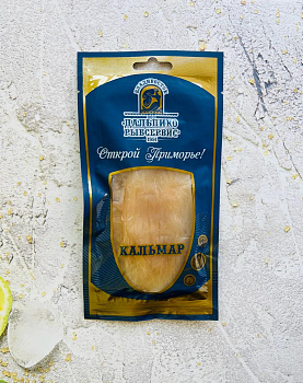 Кальмар командорский филе сушено-вяленый, 40
