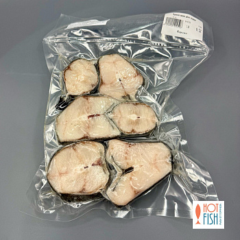 Стейки угольной рыбы (черная треска) некалиброванные, ~500г
