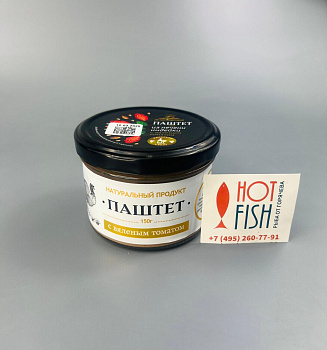 Консервы "Паштет из печени индейки с вяленым томатом" 150г