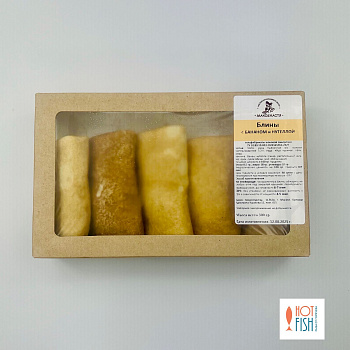 Блины с бананом и нутеллой 300г, (ИП Жидков)