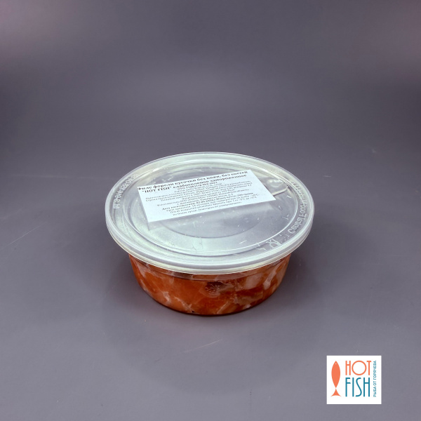 Форель, кусочки филе "HOT FISH" слабосоленые, 200г