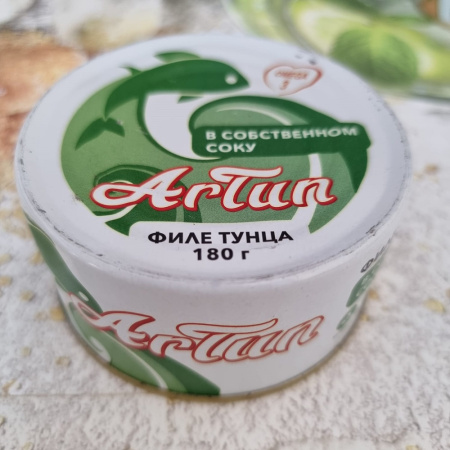 тунец в собственном соку