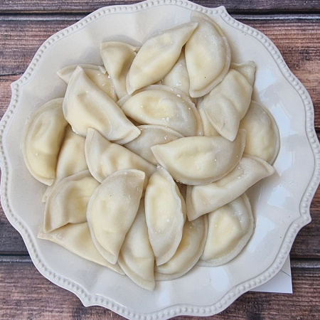 вареники с творогом