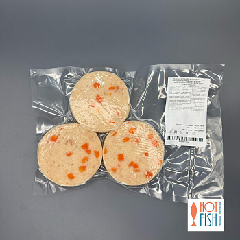 Медальоны из трески с морковью, FOOD TEAM, 300г