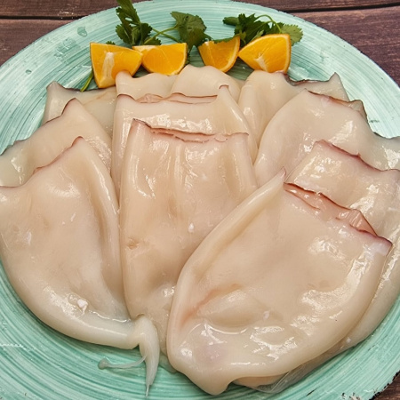 кальмар очищены
