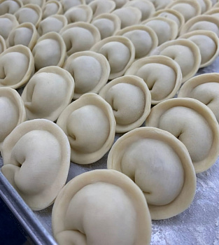 Пельмени Сибирские из четырех видов мяса, 450г ИП Жидков