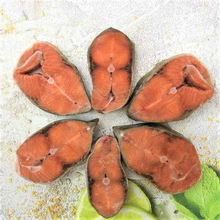 горбуша стейки