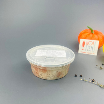 Пресервы "Хе из кеты Монако с луком" HOT FISH, 200 г