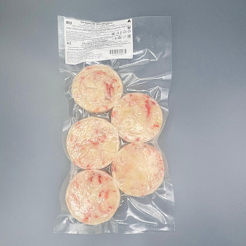 Мясо краба стригуна опилио (роза салатная), шайбы , в/у, 430г Магаданские морепродукты