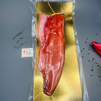 Филе форели HOT FISH на коже с/с, на подложке замороженное  (~500г)