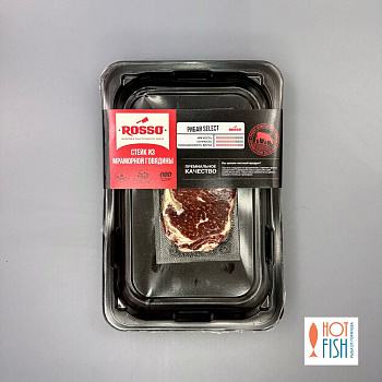 Говядина мраморная, стейк Рибай SELECT ROSSO, замороженный(~300г)