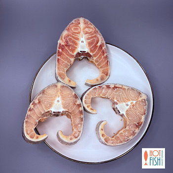 Осетр, HOT FISH стейки свежемороженые, Премиум ~800г