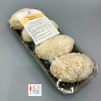 Котлеты рыбные из филе минтая ИП Жидков, 400г