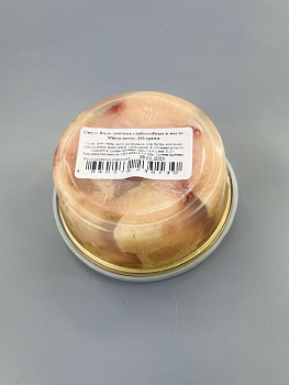 Пресервы "Омуль" филе-ломтики слабосоленые в масле,Красноярск Арктика  200г