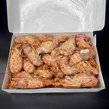 Креветка шримс-медвежонок, варено-мороженая, неразделанная, 60/100, 700