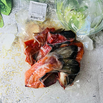 Суповой набор  из лосося (семги), свежемороженый (1кг)